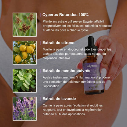 Sérum Anti-Repousse – Cyperus Rotundus